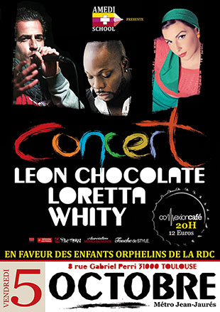 Concert de Léon Showman, Loretta et Whity