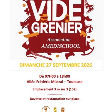 Vide grenier 2026 (2éme édition)